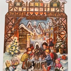 Richard Sellmer Verlag vintage paper Advent calendar